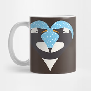 Penguin Lovers Snow Edition Mug